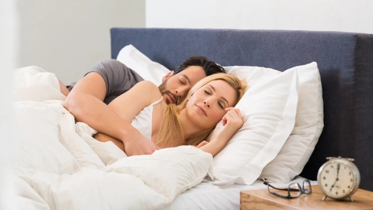 Common Couples' Sleeping Positions and Their Meanings Header