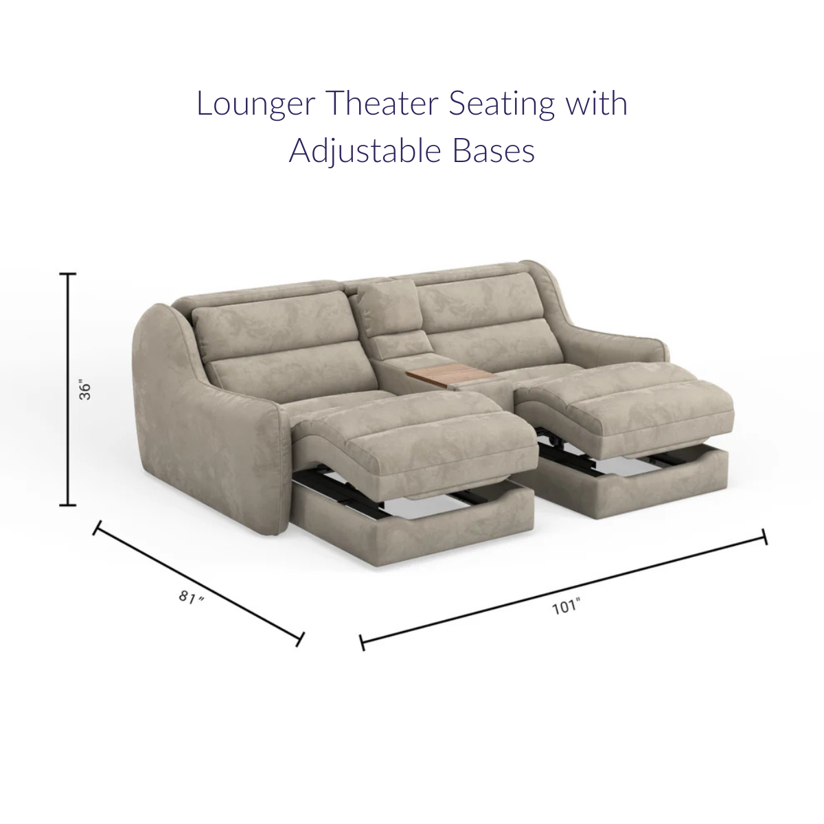 Enfinity Lounger™ Collection - Adjustable Bed Frame Lounger & Mattress